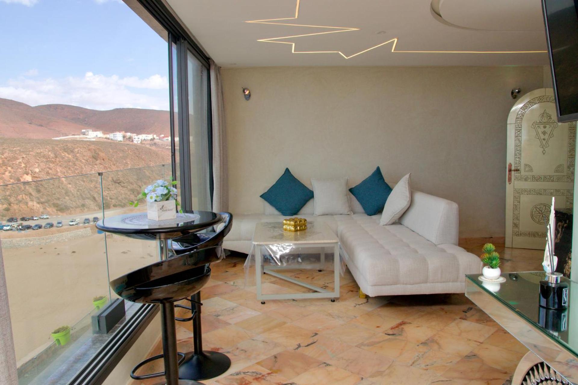 Appartement Amwaj Appts à Mirleft Extérieur photo