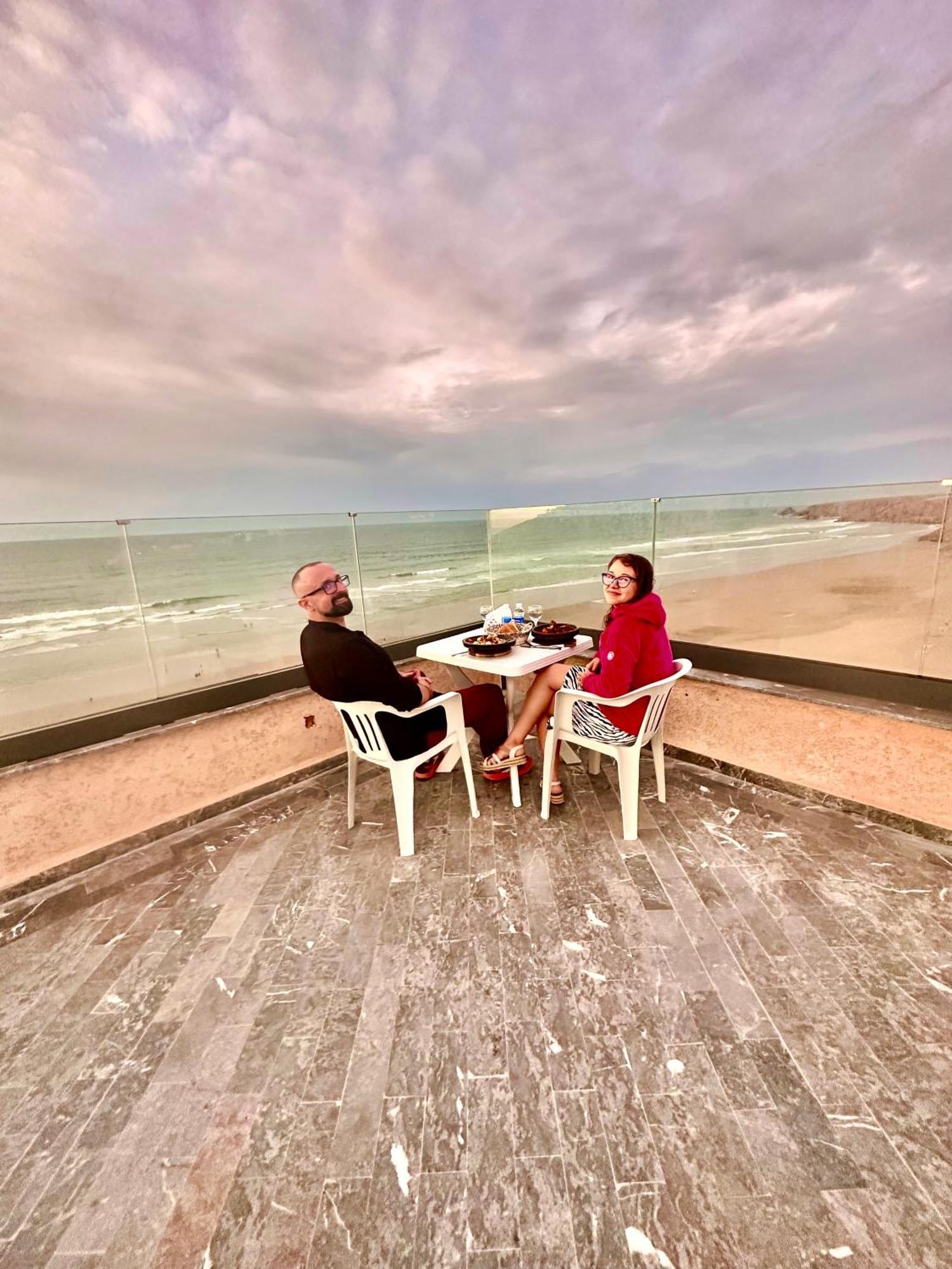 Appartement Amwaj Appts à Mirleft Extérieur photo